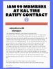 Kal-Tire Ratification.